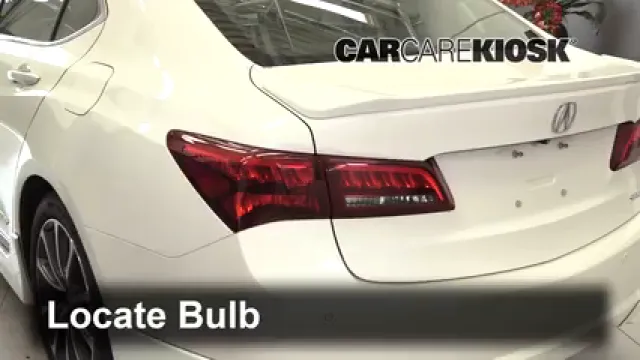 2016 Acura TLX SH-AWD 3.5L V6 Lights Turn Signal - Rear (replace bulb)